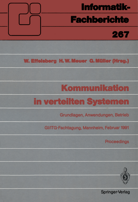 Kommunikation in verteilten Systemen - 