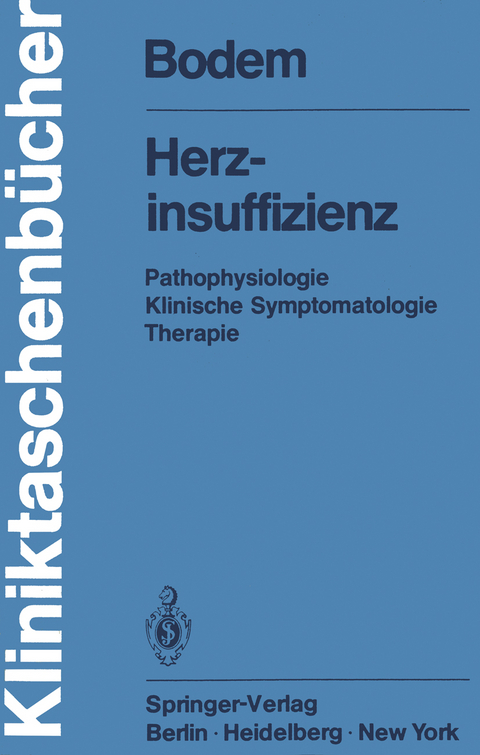 Herzinsuffizienz - G. Bodem