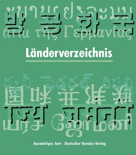 Länderverzeichnis für den amtlichen Gebrauch in der Bundesrepublik Deutschland