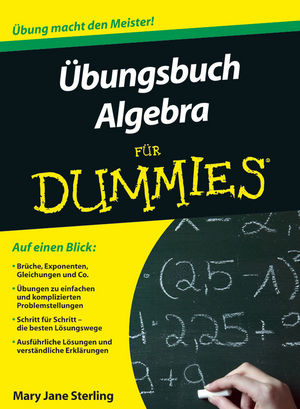 Übungsbuch Algebra für Dummies - Mary Jane Sterling