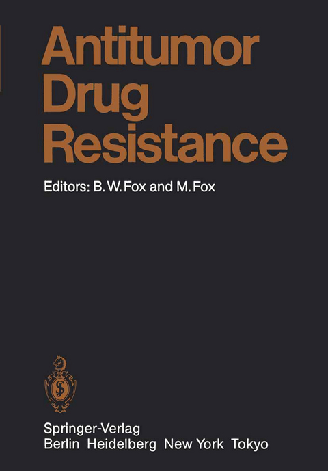 Antitumor Drug Resistance - 
