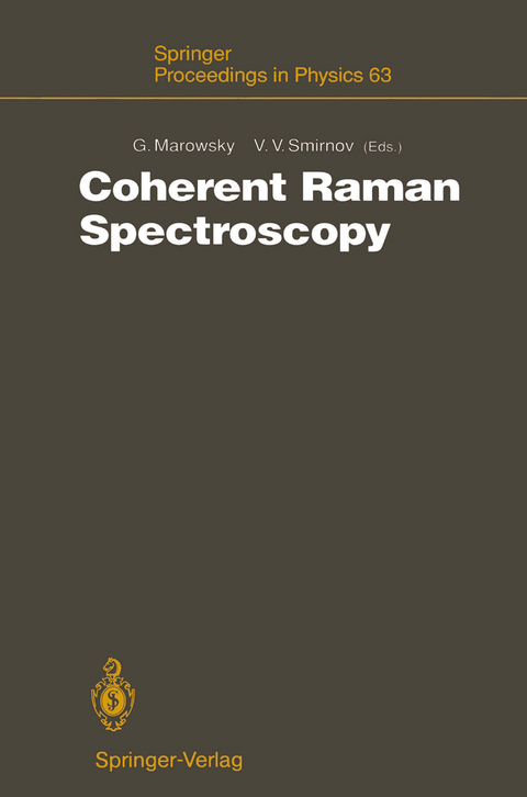 Coherent Raman Spectroscopy - 