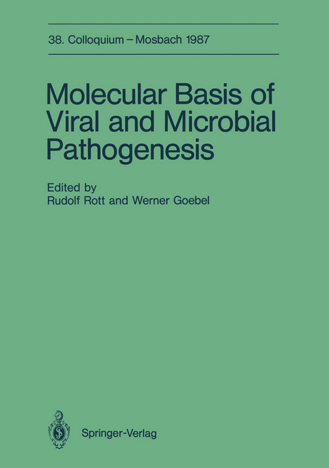 Molecular Basis of Viral and Microbial Pathogenesis - 