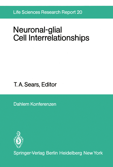 Neuronal-glial Cell Interrelationships - 