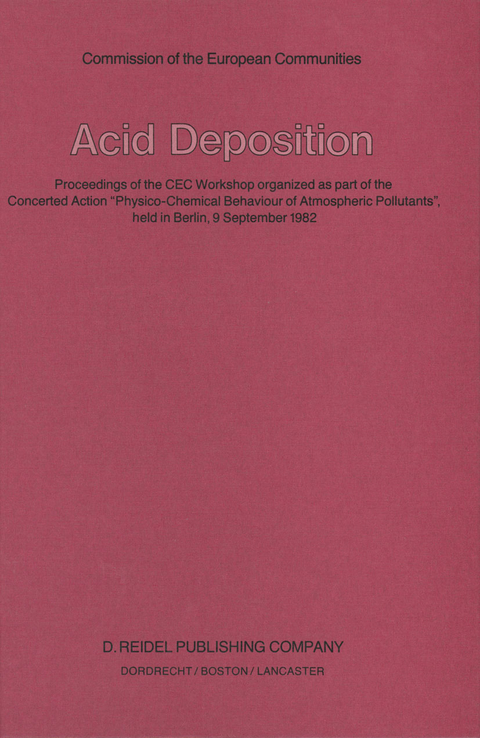 Acid Deposition - 