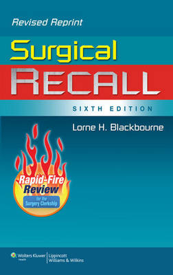 Surgical Recall - Lorne H Blackbourne