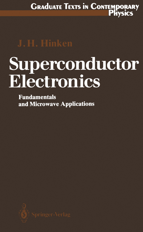 Superconductor Electronics - Johann H. Hinken