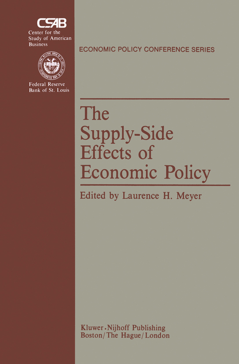 The Supply-Side Effects of Economic Policy - 