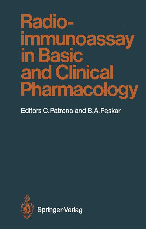 Radioimmunoassay in Basic and Clinical Pharmacology - 