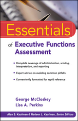 Essentials of Executive Functions Assessment - George McCloskey, Lisa A. Perkins