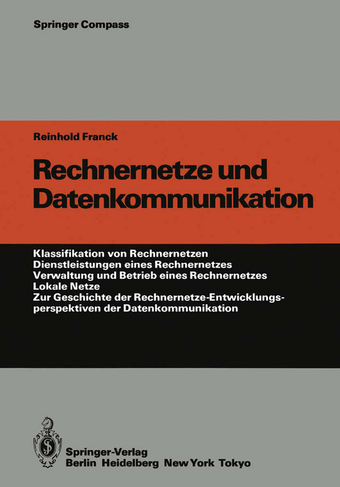 Rechnernetze und Datenkommunikation - Reinhold Franck