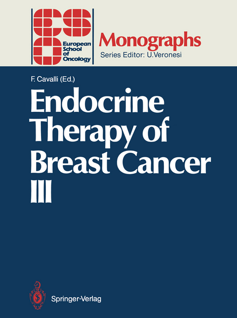 Endocrine Therapy of Breast Cancer III - 