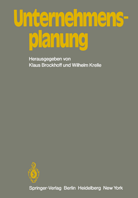 Unternehmensplanung - 