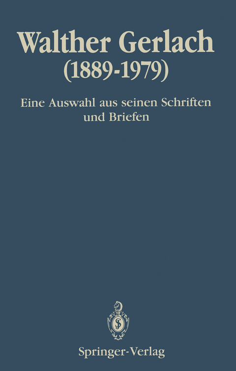 Walther Gerlach (1889–1979) - 