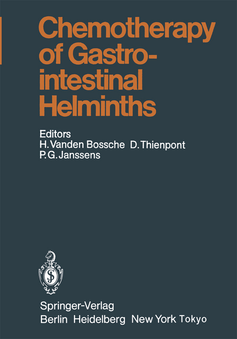 Chemotherapy of Gastrointestinal Helminths - 