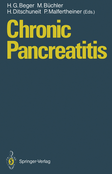 Chronic Pancreatitis - 