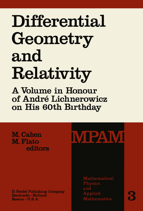 Differential Geometry and Relativity - 