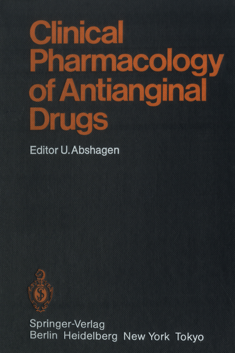 Clinical Pharmacology of Antianginal Drugs - 