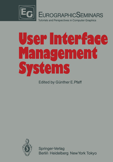 User Interface Management Systems - 