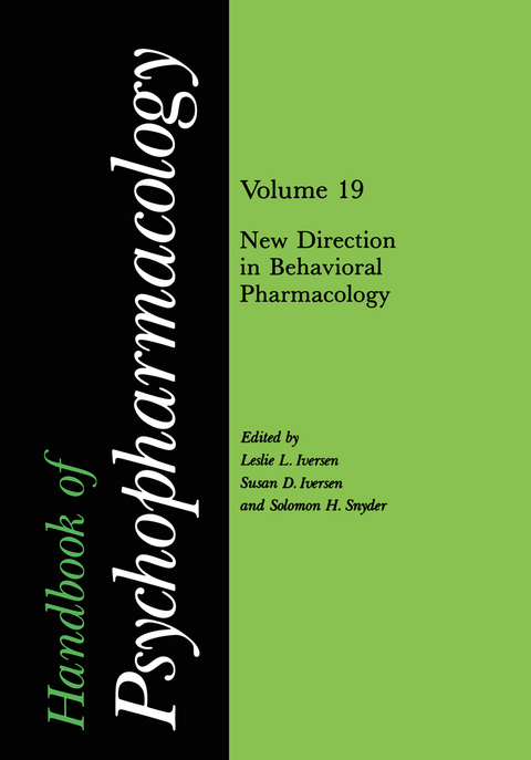 Handbook of Psychopharmacology - 