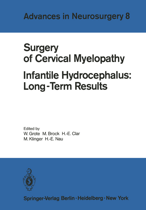 Surgery of Cervical Myelopathy - 