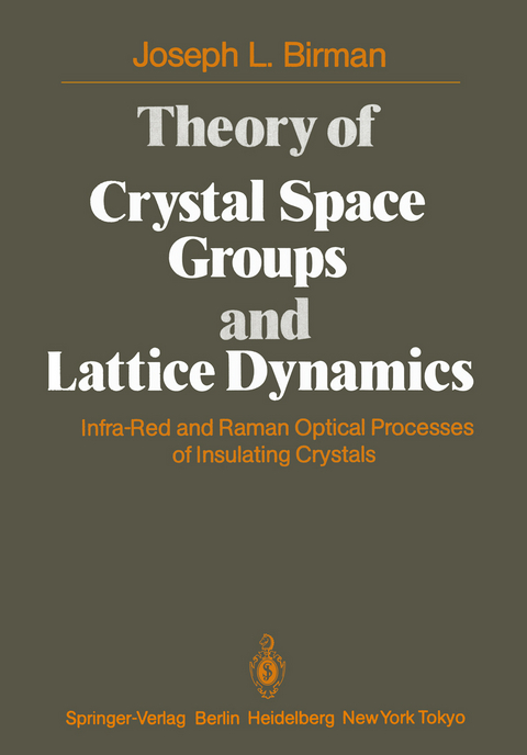 Theory of Crystal Space Groups and Lattice Dynamics - J. L. Birman
