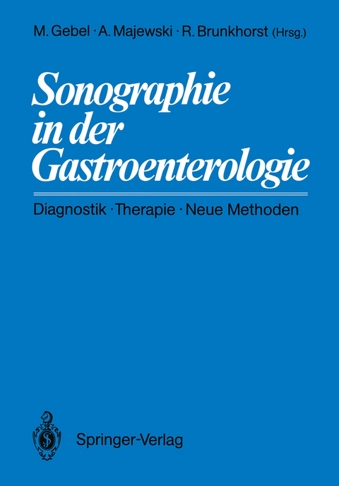 Sonographie in der Gastroenterologie - 