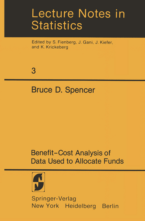 Benefit-Cost Analysis of Data Used to Allocate Funds - Bruce Spencer