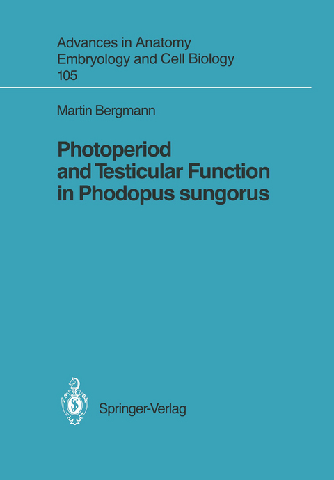 Photoperiod and Testicular Function in Phodopus sungorus - Martin Bergmann