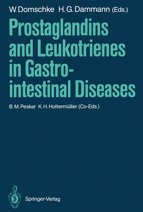 Prostaglandins and Leukotrienes in Gastrointestinal Diseases - 