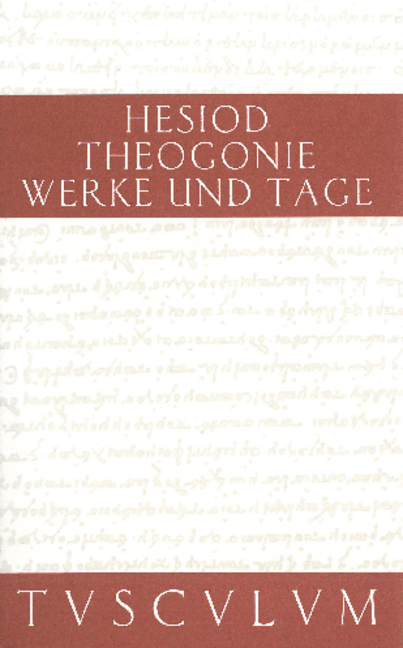 Theogonie / Werke und Tage -  Hesiod