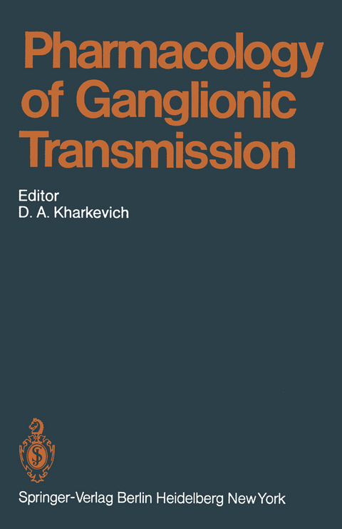 Pharmacology of Ganglionic Transmission - 