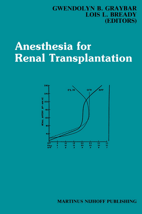 Anesthesia for Renal Transplantation - 
