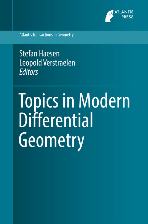 Topics in Modern Differential Geometry - 