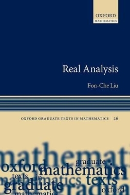 Real Analysis - Fon-Che Liu