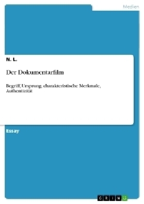 Der Dokumentarfilm - N. L.