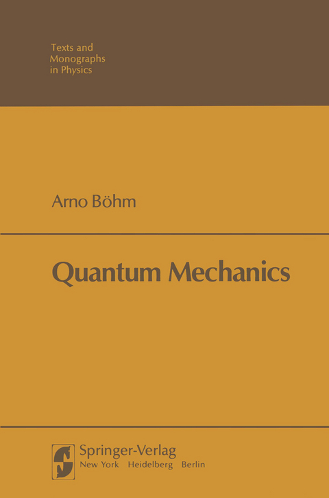 Quantum Mechanics -  Boehm