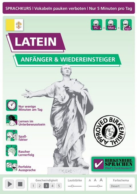 Birkenbihl Sprachen: Latein gehirn-gerecht, Anfänger & Wiedereinsteiger