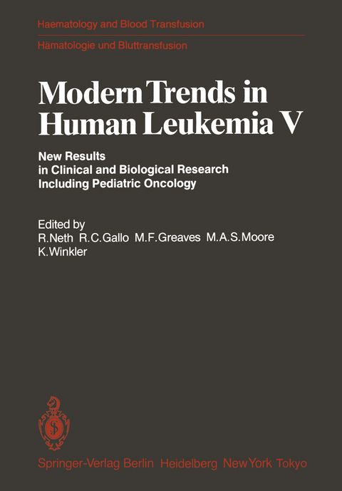 Modern Trends in Human Leukemia V - 