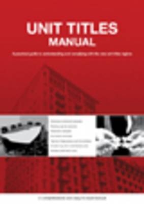 Unit Titles Manual - John Ross, Vesna Wells