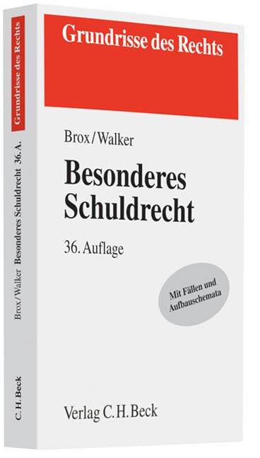 Besonderes Schuldrecht - Hans Brox, Wolf-Dietrich Walker