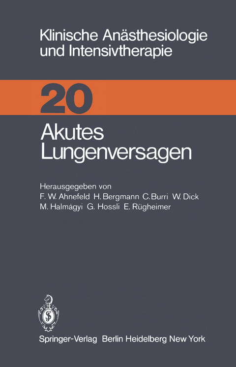 Akutes Lungenversagen - 