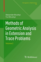 Methods of Geometric Analysis in Extension and Trace Problems - Alexander Brudnyi,  Technion R& Prof. Yuri Brudnyi D Foundation Ltd