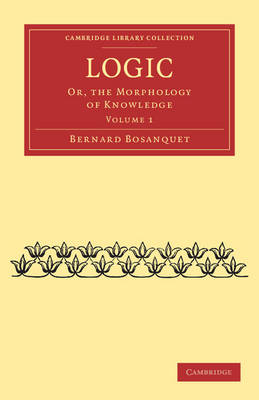 Logic - Bernard Bosanquet