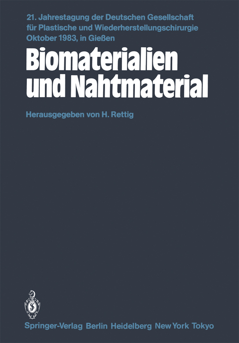 Biomaterialien und Nahtmaterial - 