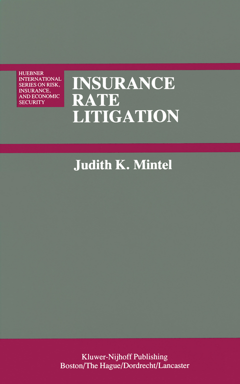 Insurance Rate Litigation - J.K. Mintel