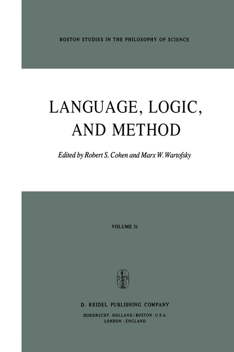 Language, Logic and Method - 