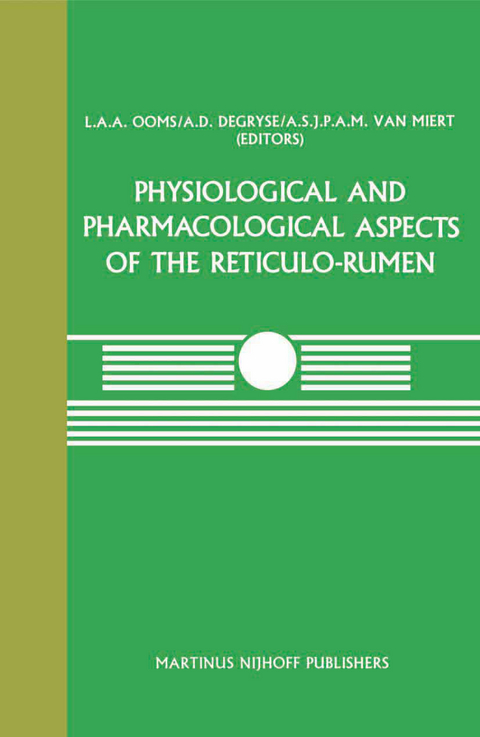 Physiological and Pharmacological Aspects of the Reticulo-Rumen - 