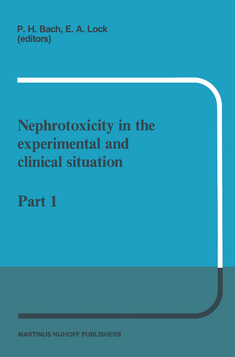 Nephrotoxicity in the experimental and clinical situation - 