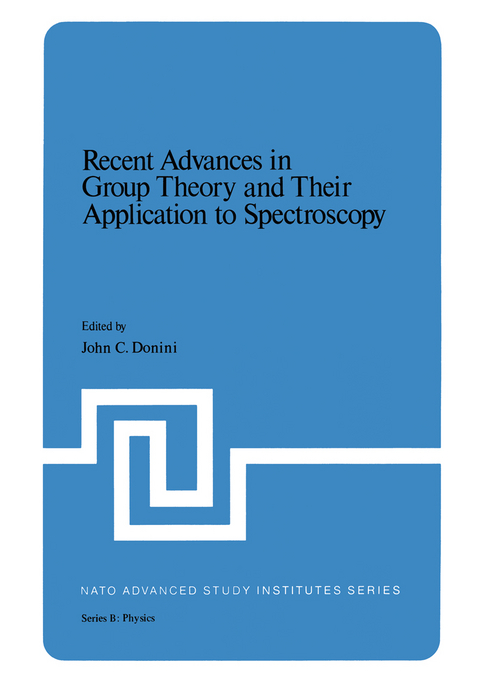 Recent Advances in Group Theory and Their Application to Spectroscopy - 